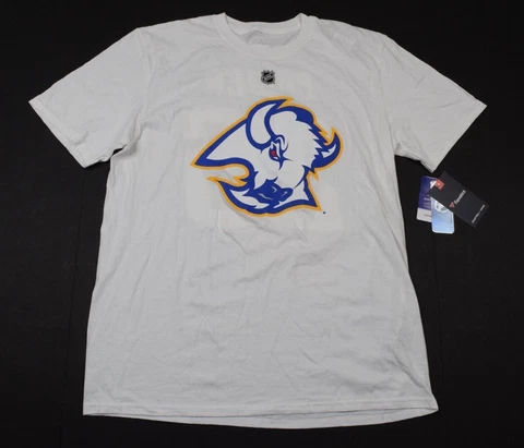 Fanatics NHL Buffalo Sabres Reverse Retro Goathead 25 Owen Power Shirt Mens L Cover