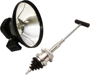 NEW HID 55w Remote Hunting Spotlight with Folding Remote Handle Car Mount Roof - Picture 1 of 4