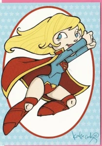 DC Comics: The Women of Legend Chase Card. #KC-08. Supergirl by Katie Cook. - Picture 1 of 2