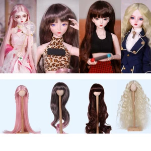 Parrucca capelli bambola per 1/3 bambole BJD 24" altezza ragazza bambola 62 cm bambola accessorio sostitutivo - Foto 1 di 16