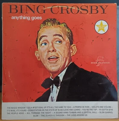 Bing Crosby – Anything Goes - LP record and cover VG - Image 1 of 3