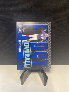 Bruce Smith 2023 Leaf Draft First Overall #5 Base, Yellow, Red & Blue