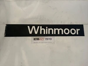 Whinmoor - Leeds March 1984 Destination Bus Blind 37” IDEAL GIFT - Picture 1 of 12