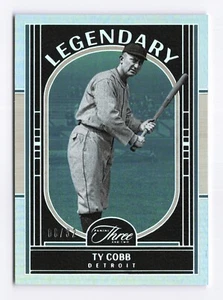 2024 Panini Three and Two Ty Cobb (08/32) Legendary Holo Silver (Detroit Tigers) - Picture 1 of 2