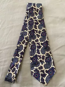 ROBERT TALBOTT Paisley For Nic’s Toggery Hand Printed In Italy Hand Sewn In USA - Picture 1 of 6