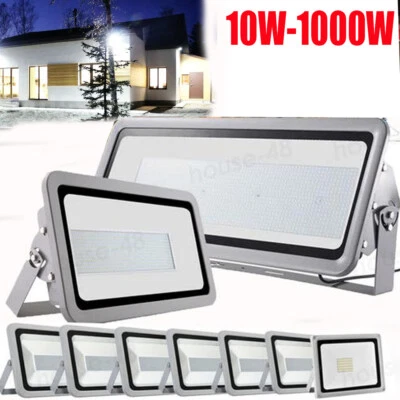 LTPAG 500W 800W 1000W Led Flood Light Outdoor Security Garden Yard Spotlight Lamp 110V