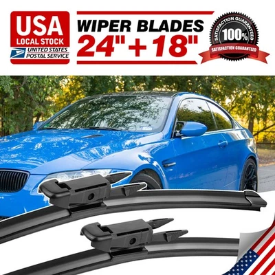 Juego de limpiaparabrisas de 24"+18" para BMW 435i 428i 328i GT xDrive 2014-2016 Foto 1 de 4