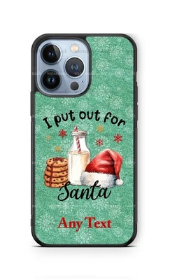I put out for Santa Holiday Design 手机壳 适用于 iPhone 17 三星 A16 谷歌 9 — 第 1/4 张图片
