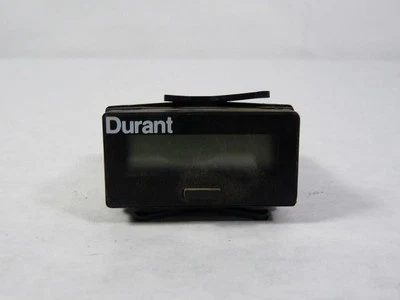 Durant 44650-400 8-Digit Digital Totalizer 24VDC USED - Image 1 of 3