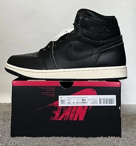 Size 10M- Jordan 1 Retro High OG Self Expression Black Sneakers DZ5485-002 - Picture 1 of 5