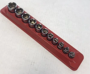 Snap-on 211FSY 11-Piece 1/4"-7/8" NICE 3/8" Dr 6-Point Shallow Socket Set - Picture 1 of 6