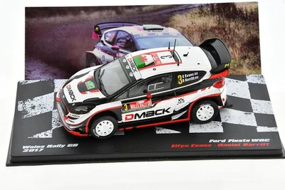 福特嘉年华 WRC #3 Elfyn Evans 威尔士拉力赛 GB 2017 1/43 ixo — 第 1/4 张图片
