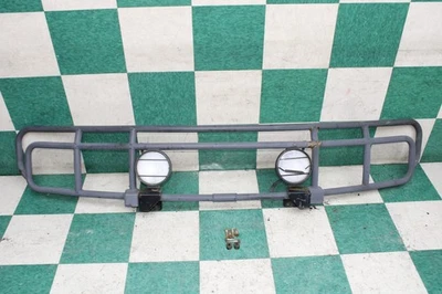 03-09 Hummer H2 *DMG* Steel Black Front End Upper Grill Grille Brush Guard Lamps Foto 1 de 4