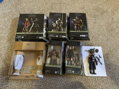 孩之宝星球大战黑色系列波巴·费特之书七可动人偶套装 — 第 1/4 张图片