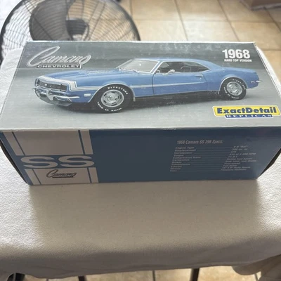 Lane Exact Detail 1968 Chevy Camaro SS 396 Hardtop 1:18 Scale Diecast Car 221C - Image 1 of 4
