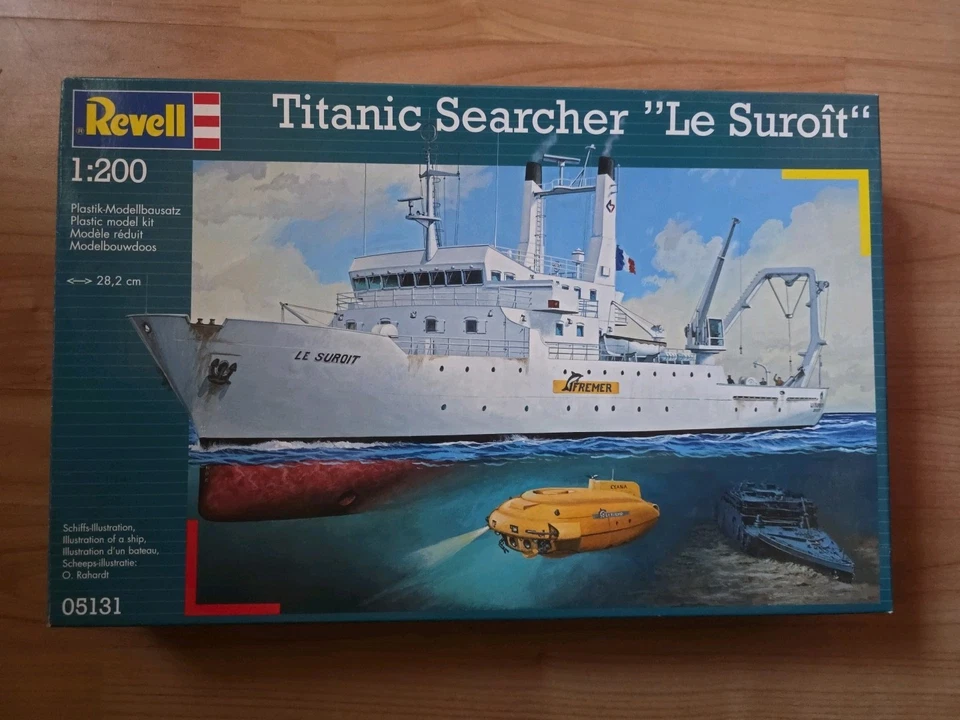 Revell 05131 Titanic Searcher "Le Suroît" 1:200 Rarität - Bild 1 von 1