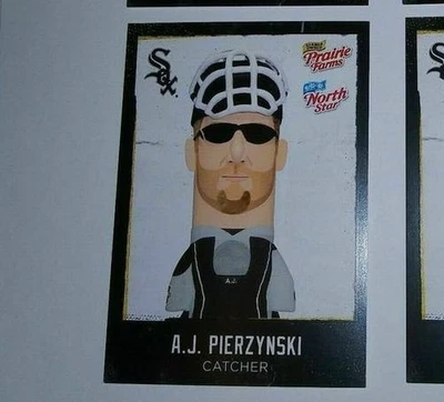 Chicago White Sox A.J. Pierzynski Sga 2019 RaRe Mascot Baseball Trading Card - Image 1 of 2