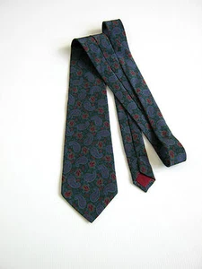 G.I.P.A.  VINTAGE 80 Originale SETA SILK Paisley MADE IN ITALY - Imagen 1 de 2