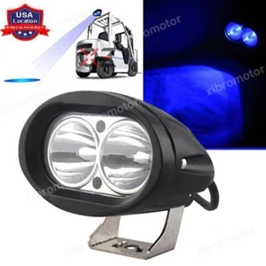 20W Blue 4" LED Safety Light Warehouse Safe Spot Warning Lamp For Forklift Truck - Picture 1 of 12