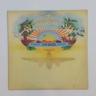 WISHBONE ASH Live Dates MCA28006 2xLP Vinyl VG++ Cover VG+ GF Co Slv 1973 - Image 1 of 4