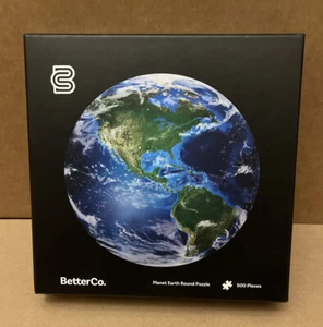 Better Co. Rompecabezas Planeta Tierra Redondo 500 Piezas Completo - Imagen 1 de 6