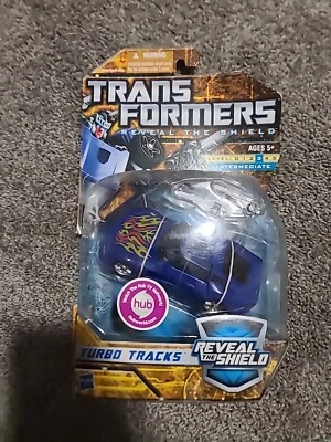 Transformers 2010 Classics Reveal The Shield Deluxe Class Turbo Tracks MOC - Image 1 of 4