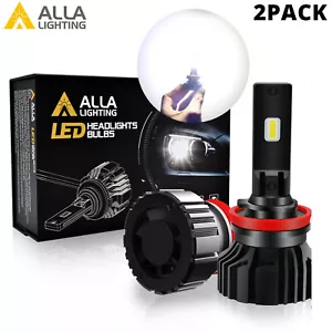 Alla Lighting TXH White LED Headlight Bulbs H1 H7 H8 H9 H11 H16 9005 9006 9012 - Picture 1 of 74