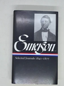 Vtg Library of America Emerson Selected Journals 1841-1877 HC - Imagen 1 de 2