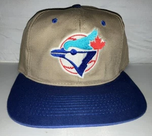 Vtg Toronto Blue Jays Snapback hat Cap MLB Baseball 90s Rare Plain Logo Og - Picture 1 of 2