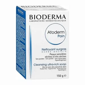 Bioderma Atoderm Intensiv Baby Seifenriegel von Geburt an reinigt sanft 150 gm - Bild 1 von 6