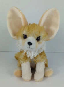 Wild Republic Fennec Fox Plush stuffed animal zoo 8" tall big ears - Picture 1 of 8