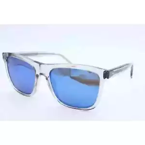 Maui Jim VELZYLAND MJ 802-11 Transparent Sunglasses Blue Polarized Lens 56mm (B) - Picture 1 of 7
