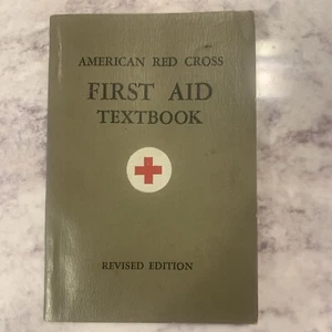 VINTAGE 1945  American Red Cross First Aid Textbook Revised Edition - Picture 1 of 5