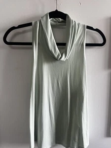 Fashion Nova Halter Top High Neck Mint Green XS-NWT - Picture 1 of 4