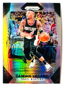2017-18 Panini Prizm Damian Lillard SILVER Hyper Prizm Card #141 Trail Blazers! - Bild 1 von 3