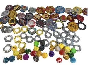 Bey Blade Lot 30+ Spinners Launchers Ripcords Etc Beyblade Beyblades Tops - Picture 1 of 16