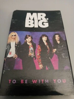 Mr. Big - To Be With You Cassette,single, 1991 TESTED  - Image 1 of 2