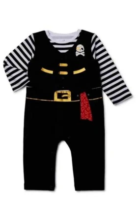 Nuevo 0-3 Meses Halloween Pirata Mono Conjunto Disfraz de Oruga. envío gratis.  Foto 1 de 4