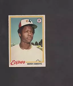 1978 O-Pee-Chee OPC #117 WARREN CROMARTIE - Picture 1 of 2