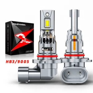 Kit de reemplazo de bombillas de faros delanteros para Nissan Pathfinder 2013+ 2x 9005 haz alto - Imagen 1 de 13