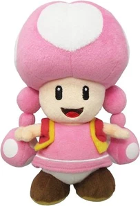 Sanei Super Mario All Star Collection AC33 Toadette 7.5 Plush - Picture 1 of 5
