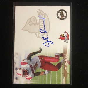 2005 Press Pass Football Autographs Bronze #47 J.R. Russell Auto