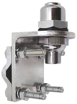 Procomm JBC935 Double Groove 3-Way CB Radio Antenna Mirror Mount w/Super HD Stud - Image 1 of 4