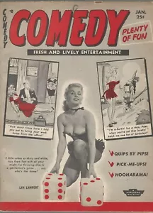 Humorama Comedy January 1956 Bill Ward Bill Wenzel Dan S. DeCarlo Eve Meyer - Picture 1 of 2