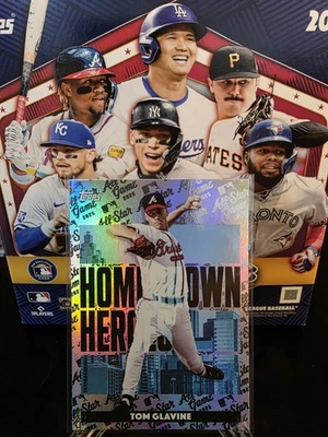 2025 Topps 全明星赛 Tom Glavine Home Grown Heroes #H-6 亚特兰大勇士队 — 第 1/2 张图片