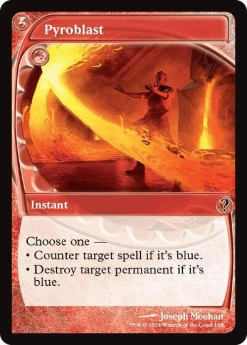 MTG English Pyroblast (Future Sight) NM Foil Mystery Booster 2 - Image 1 of 1