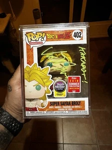 Funko Pop! Dragon Ball Z Super Saiyan Broly #402 firmado - Imagen 1 de 5