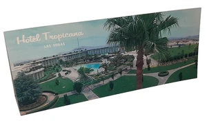 Hotel Tropicana Casino Las Vegas NV Poolseite & Gärten 9 x 4 lange Postkarte - Bild 1 von 3