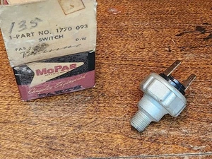 NOS Mopar Neutral Safety Switch 1957-59 On Intake Manifold #1770093 - Picture 1 of 5