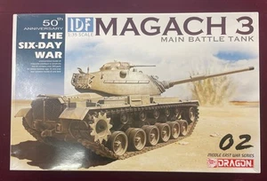 IDF Magach 3 6 Days War - 1/35 Scale Dragon '39-'45 Series Unassembled Kit#3567 - Picture 1 of 11